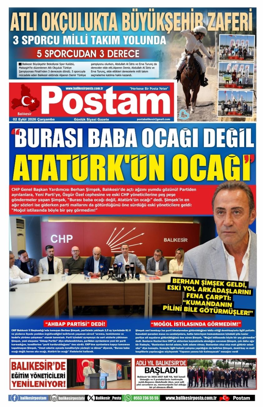 “BURASI BABA OCAĞI DEĞİL ATATÜRK’ÜN OCAĞI”
