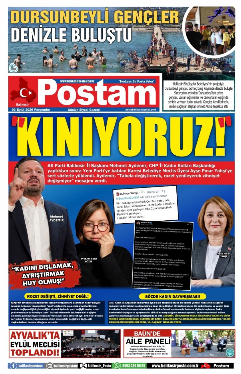 ‘’KINIYORUZ!’’