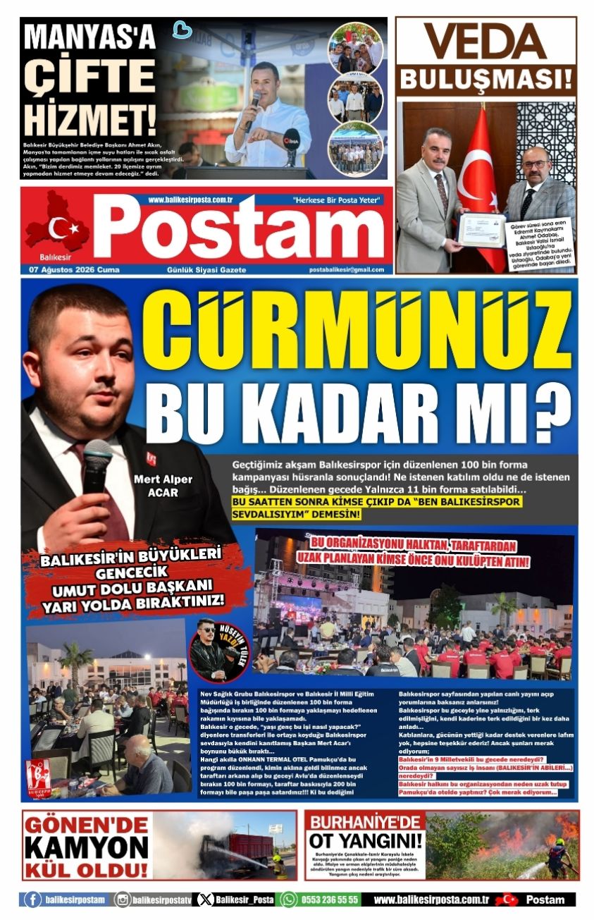CÜRMÜNÜZ BU KADAR MI