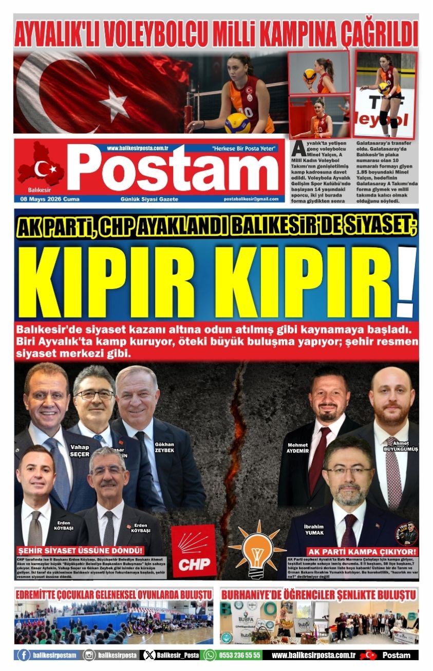 AK PARTİ, CHP AYAKLANDI BALIKESİR’DE SİYASET; KIPIR KIPIR!