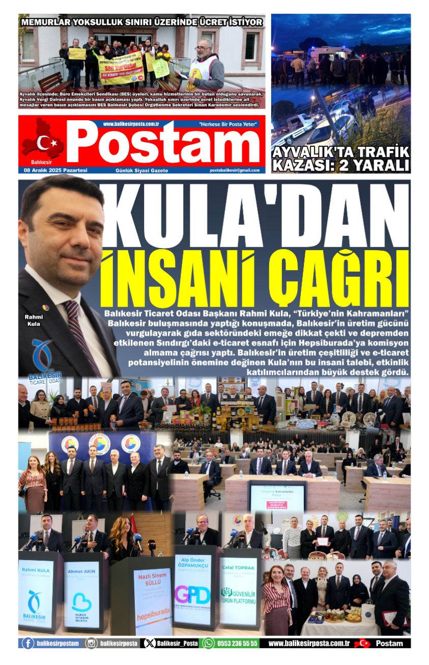 KULA'DAN İNSANİ ÇAĞRI