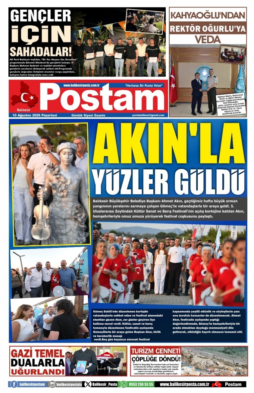 AKIN’LA YÜZLER GÜLDÜ