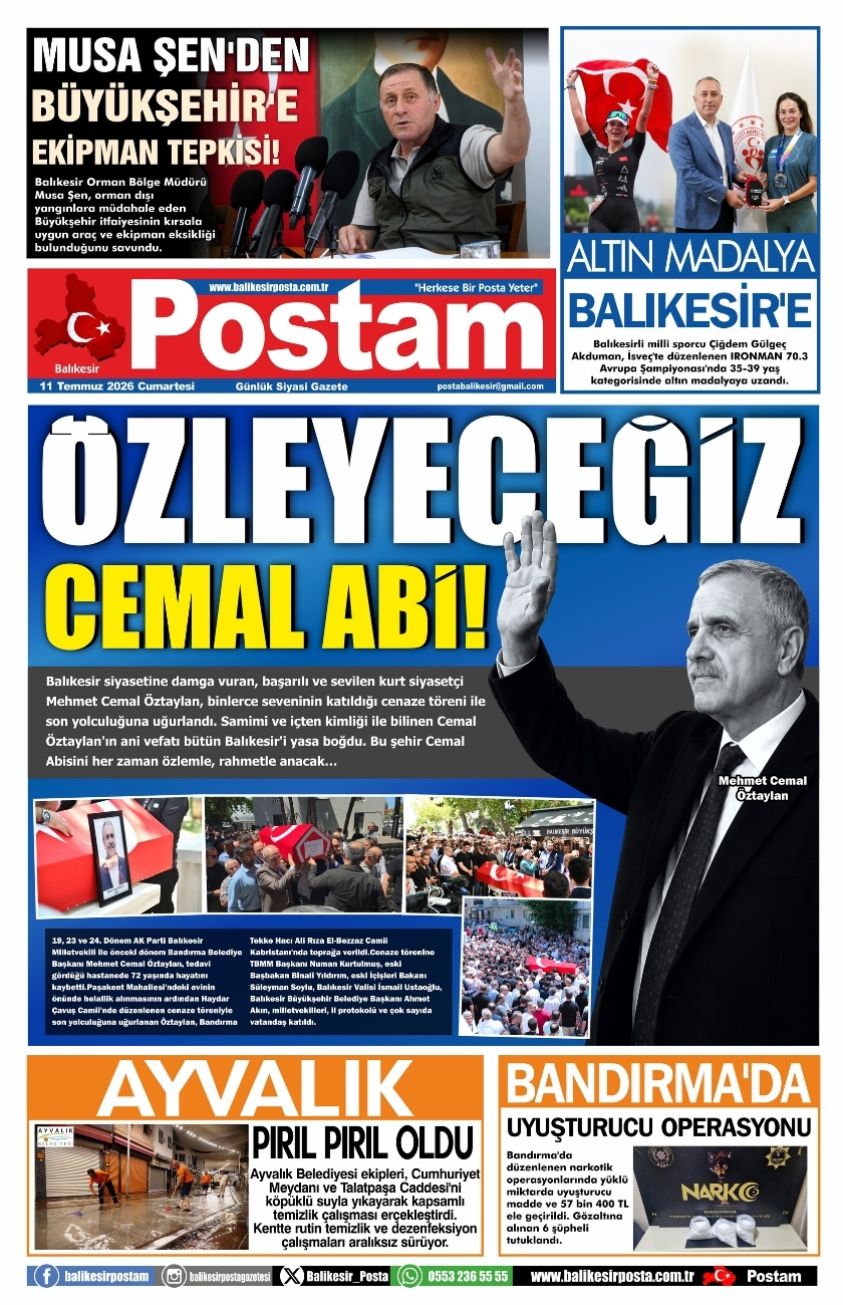 ÖZLEYECEĞİZ CEMAL ABİ!