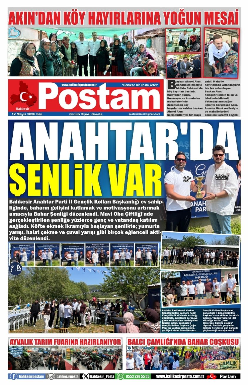 ANAHTAR’DA ŞENLİK VAR