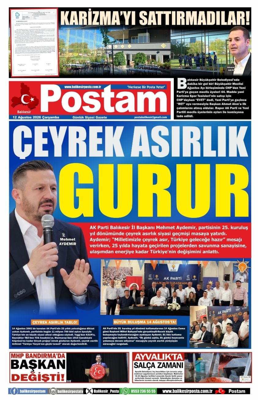ÇEYREK ASIRLIK GURUR