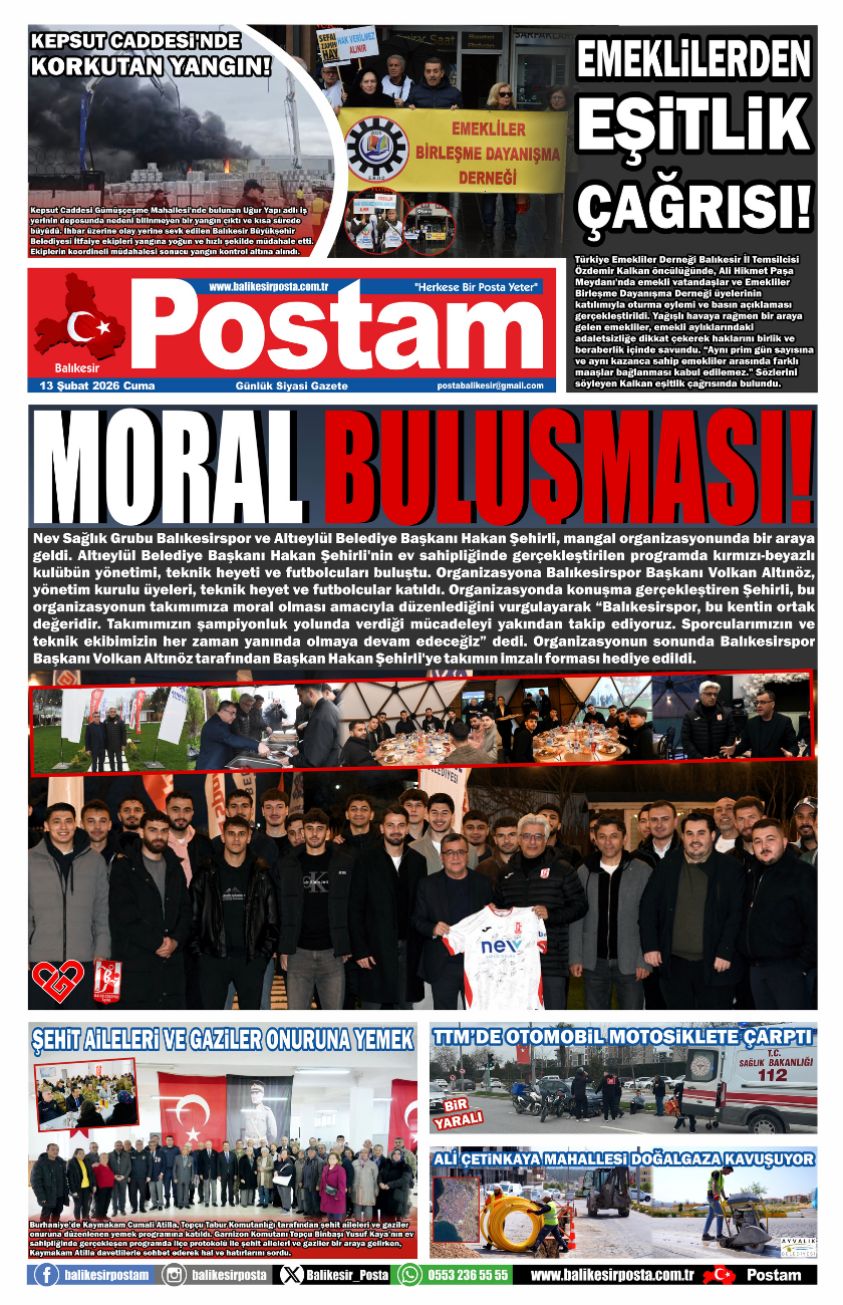 MORAL BULUŞMASI!