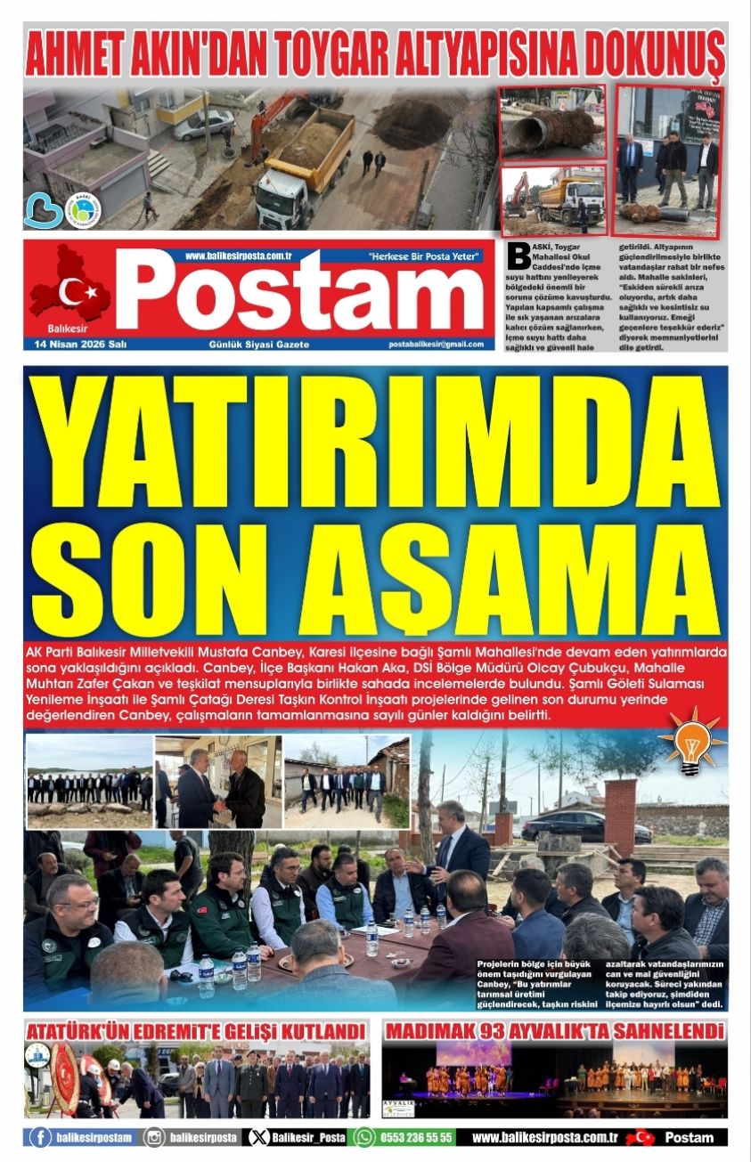 YATIRIMDA SON AŞAMA