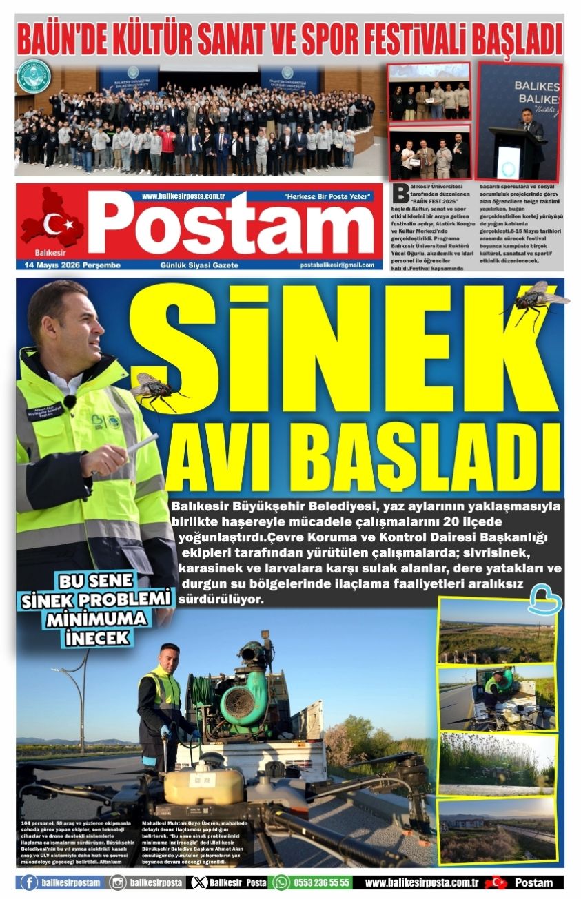 SİNEK AVI BAŞLADI
