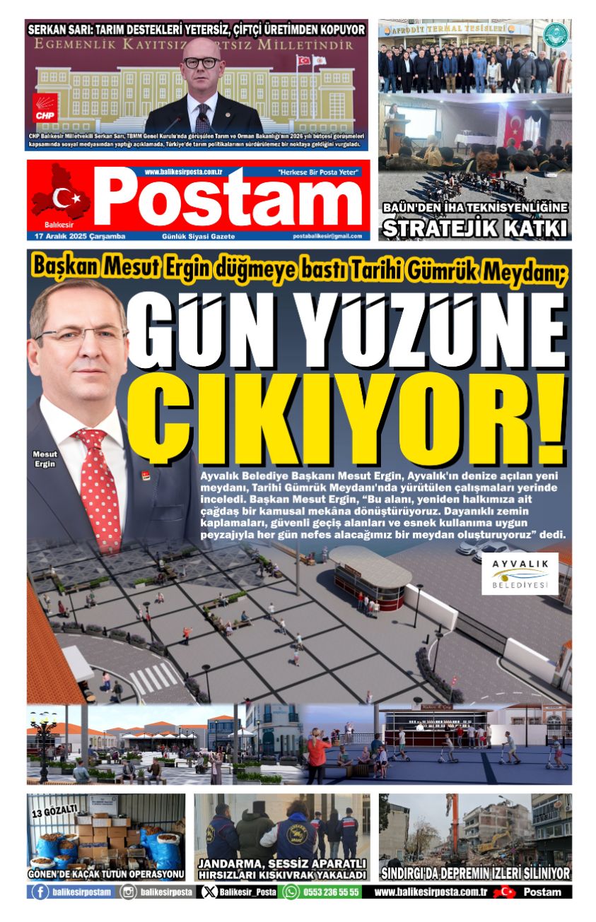 GÜN YÜZÜNE ÇIKIYOR!