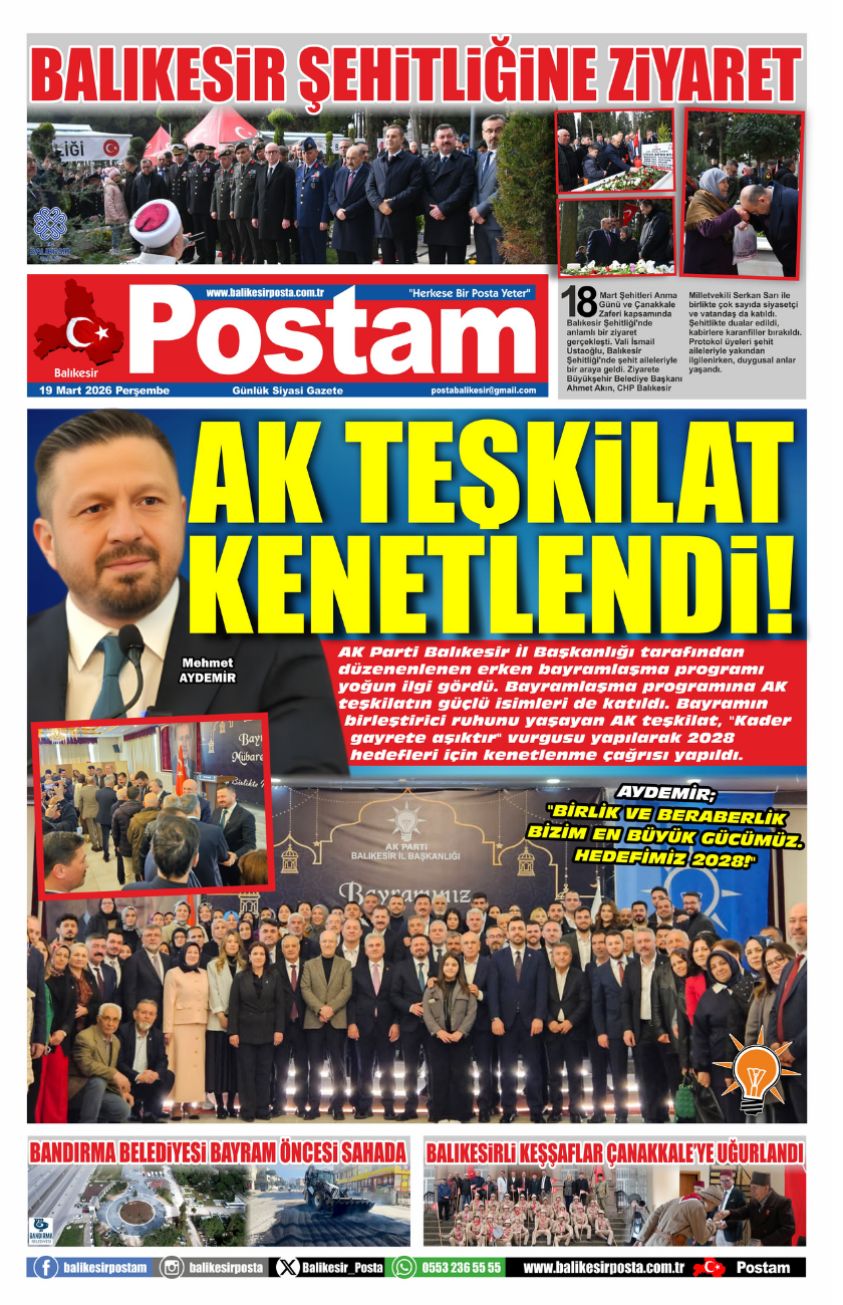 AK TEŞKİLAT KENETLENDİ!