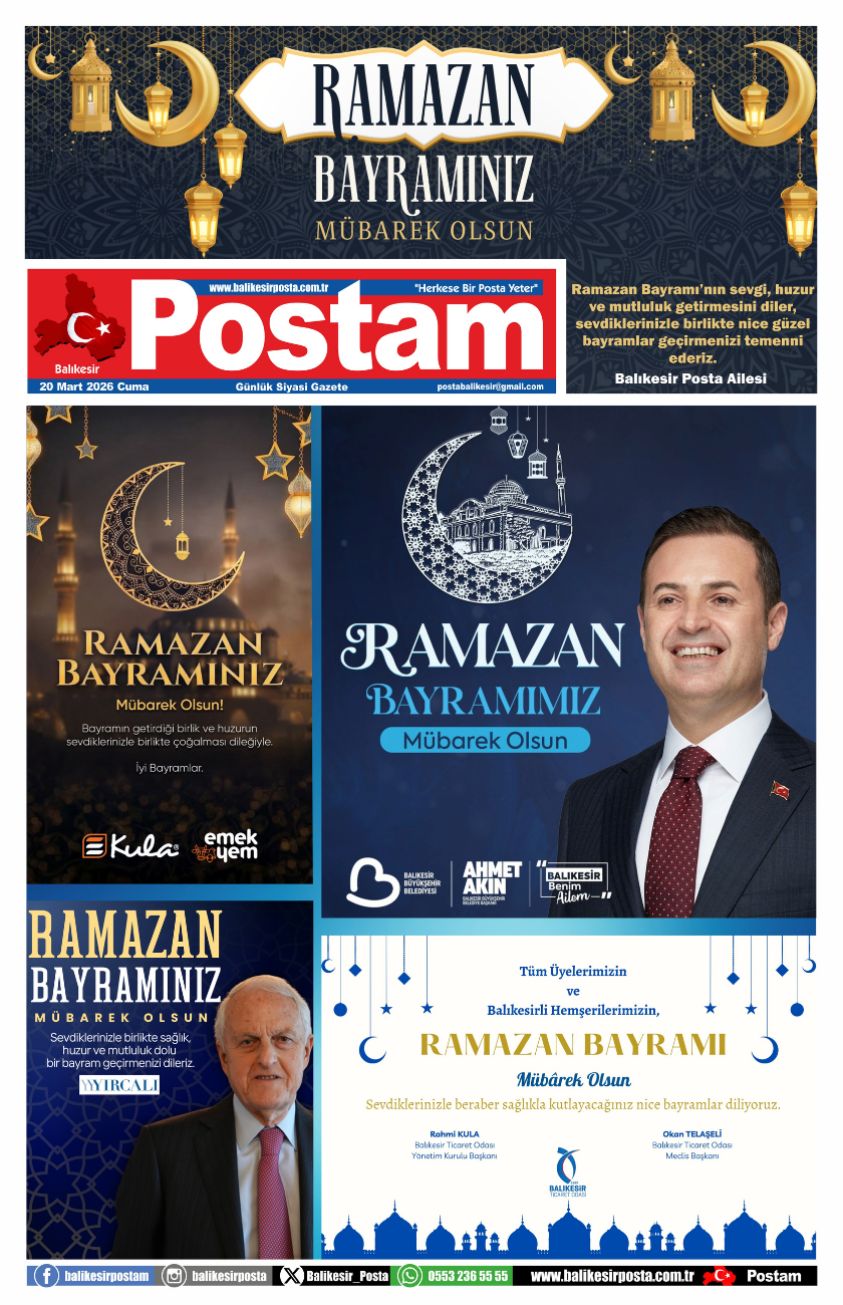 RAMAZAN BAYRAMINIZ MÜBAREK OLSUN