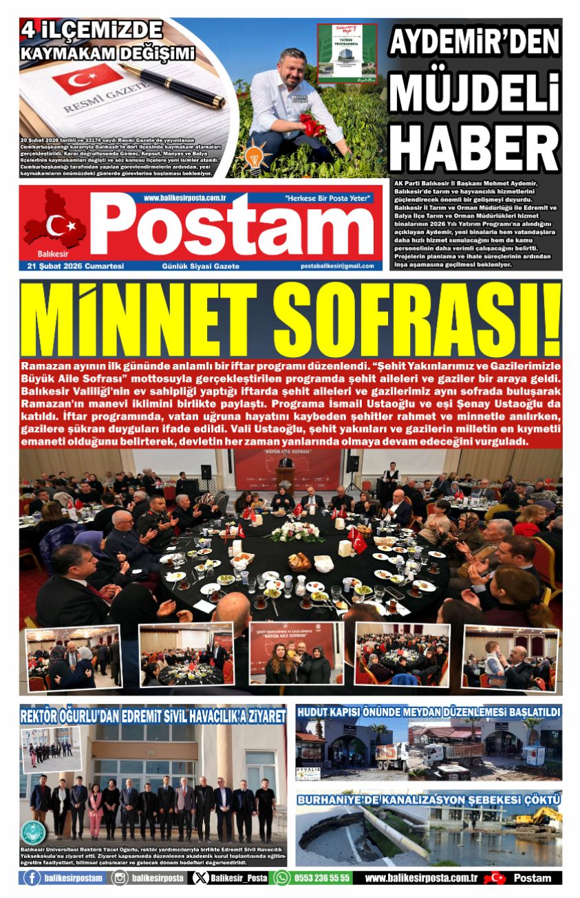 MİNNET SOFRASI!