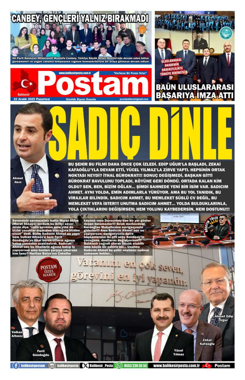 SADIÇ DİNLE