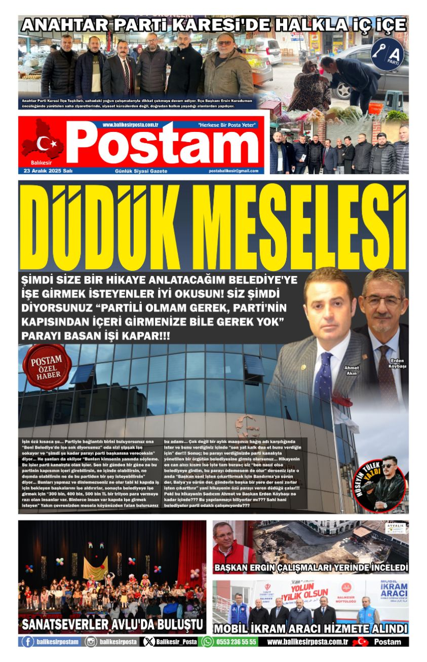 DÜDÜK MESELESİ
