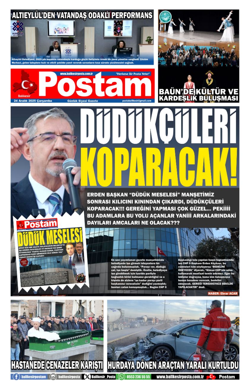 DÜDÜKÇÜLERİ KOPARACAK!