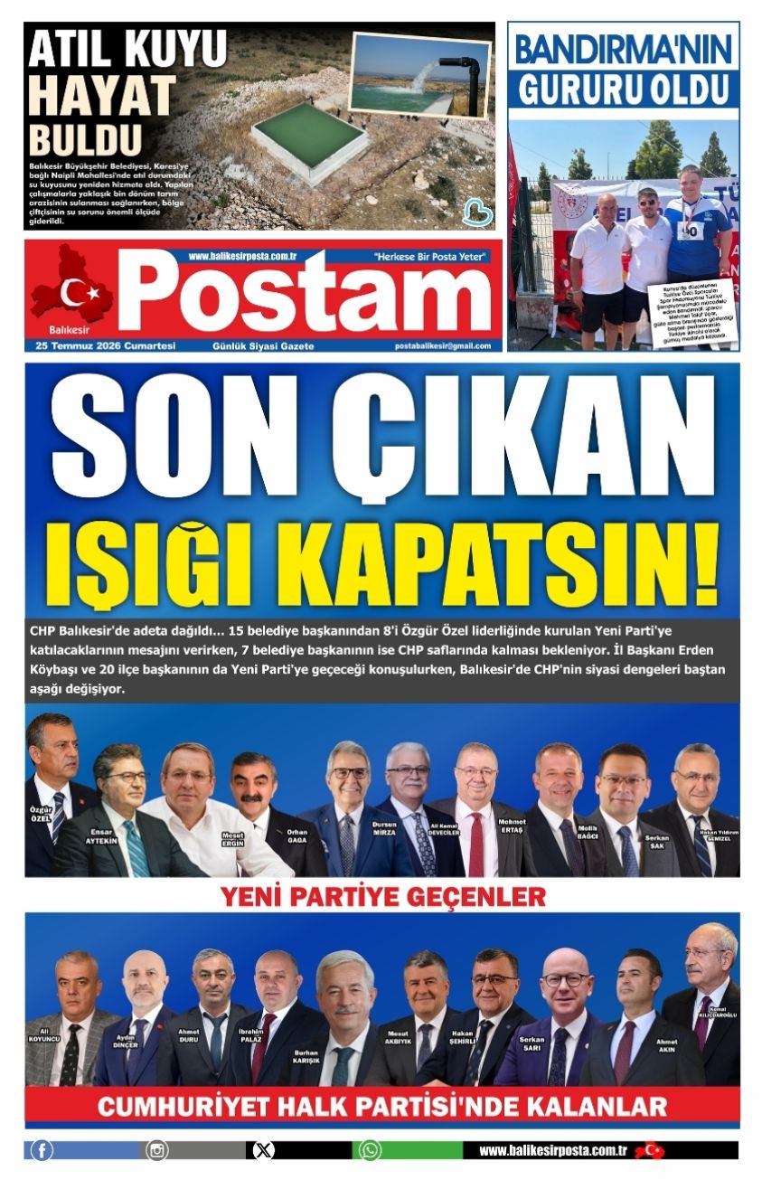 SON ÇIKAN IŞIĞI KAPATSIN!