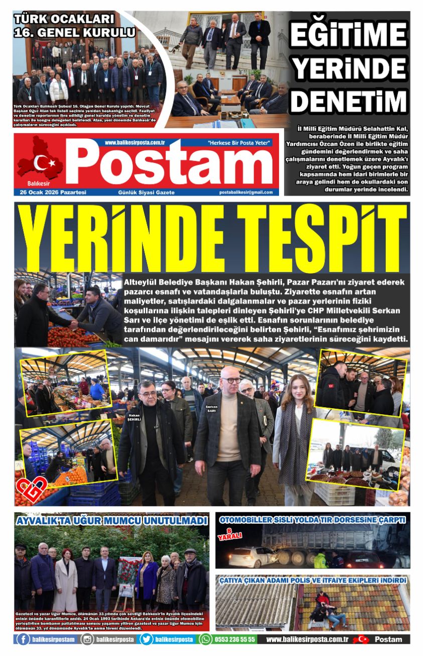 YERİNDE TESPİT