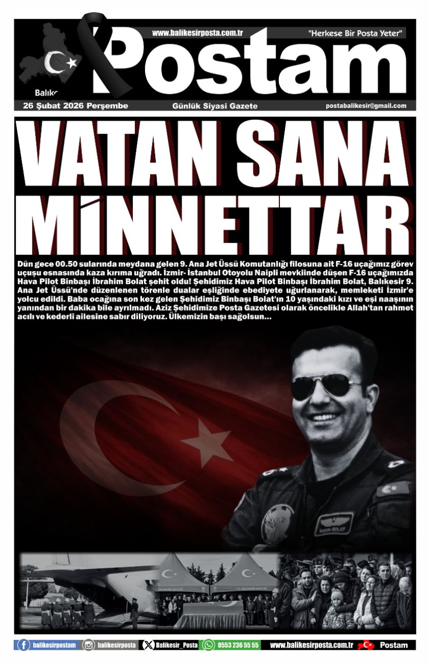 VATAN SANA MİNNETTAR