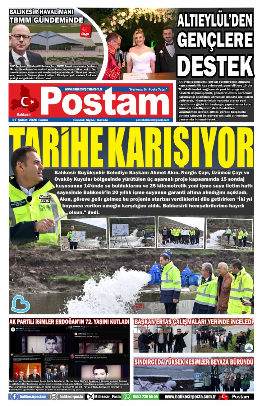TARİHE KARIŞIYOR