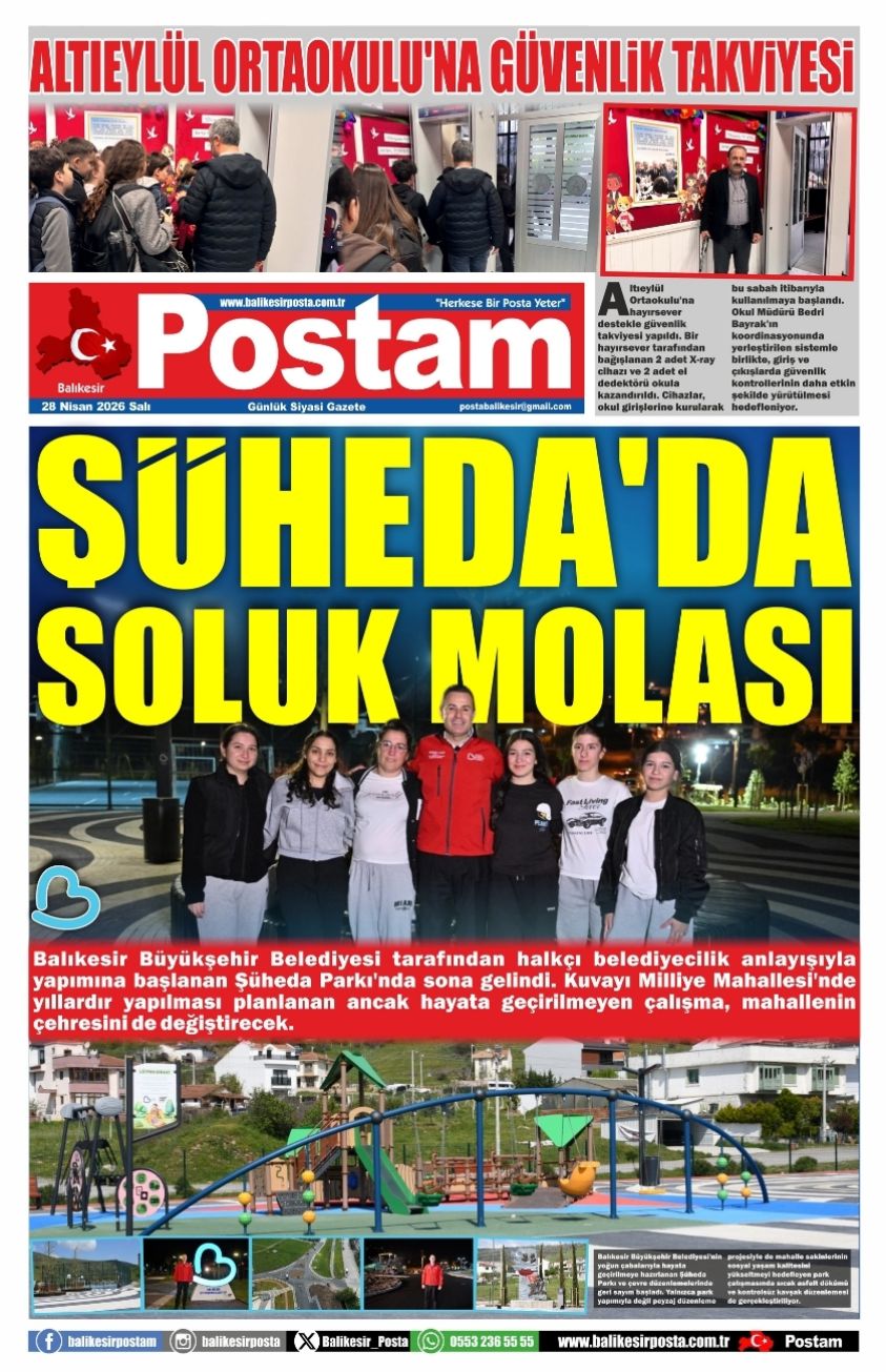 ŞÜHEDA’DA SOLUK MOLASI