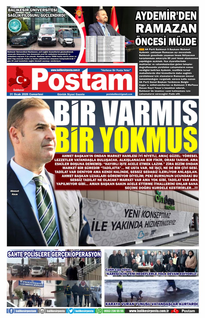 BİR VARMIŞ BİR YOKMUŞ