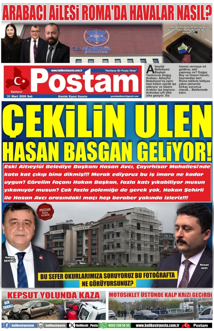 ÇEKİLİN ULEN HASAN BAŞGAN GELİYOR!