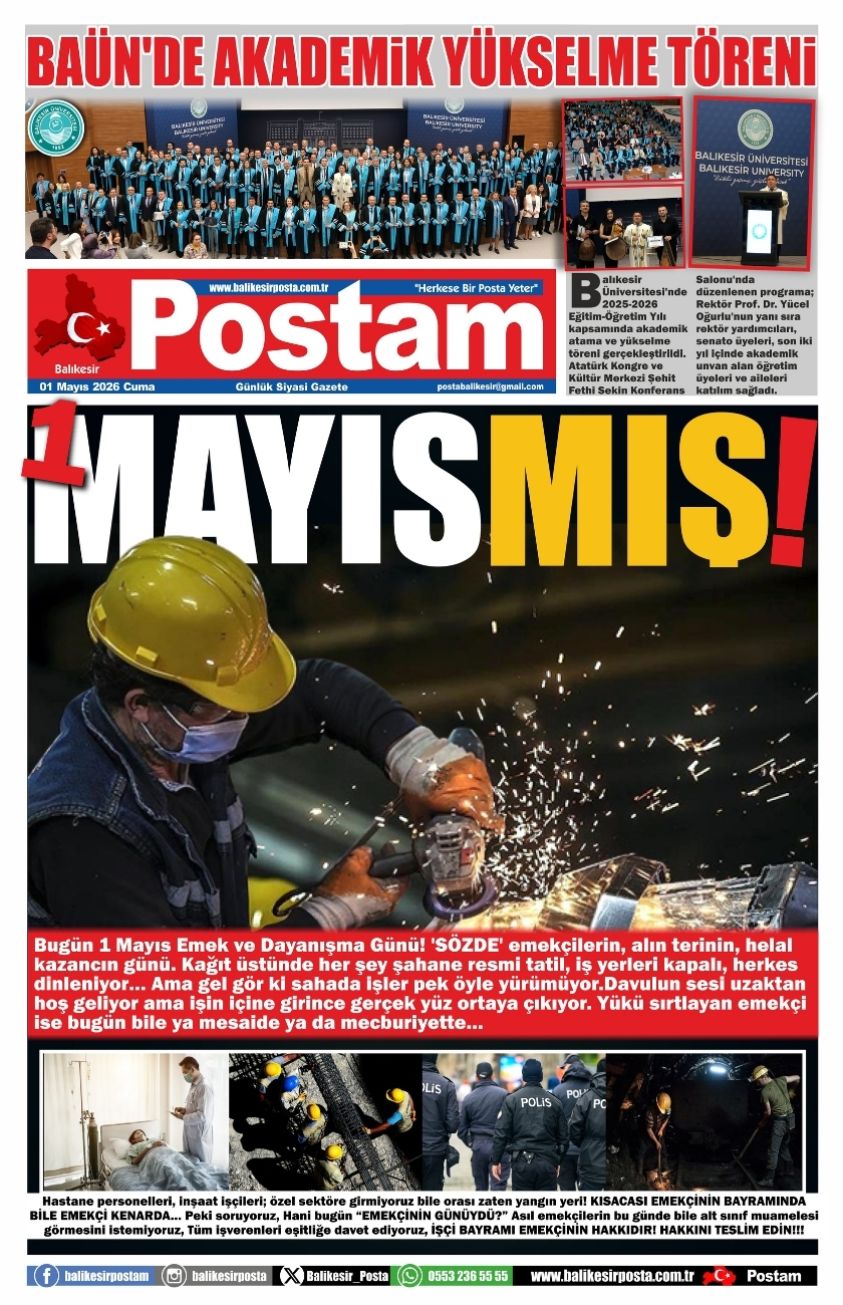 1 MAYISMIŞ!