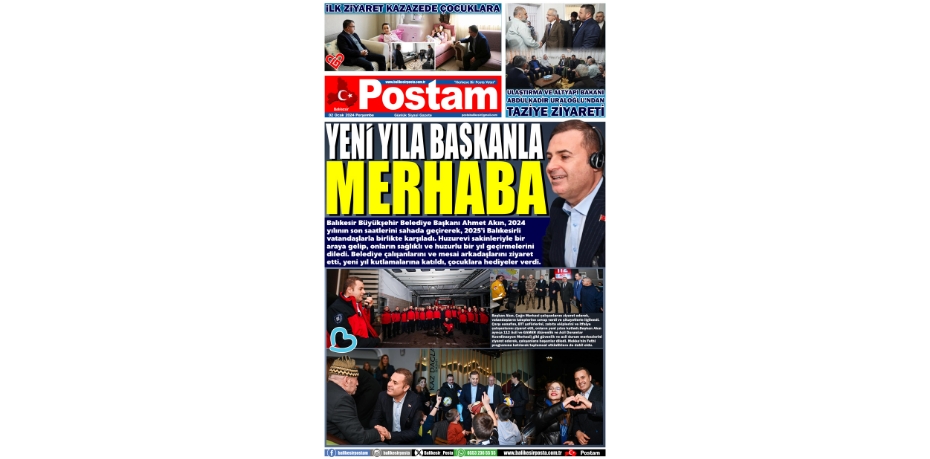 YENİ YILA BAŞKANLA MERHABA