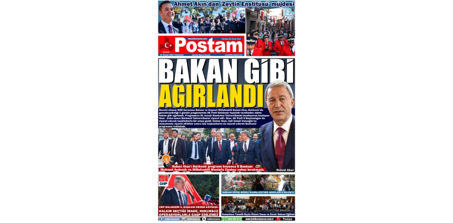 BAKAN GİBİ AĞIRLANDI