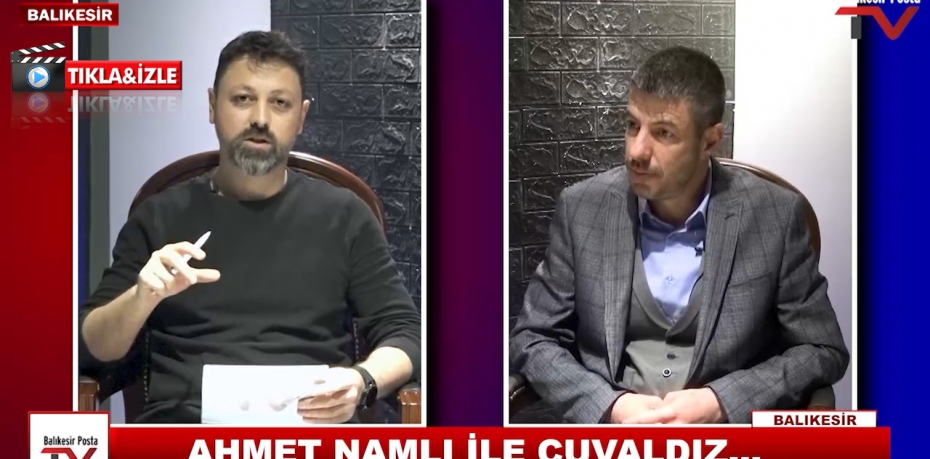 AHMET NAMLI İLE ÇUVALDIZ'IN KONUĞU RIZA TEKİN 1