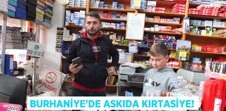 Burhaniye’de Askıda Kırtasiye!