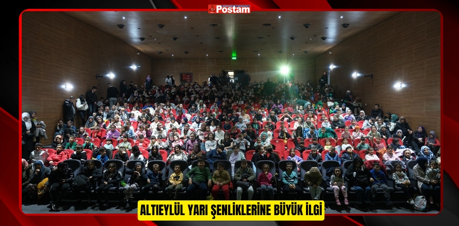 Altıeylül Yarı Şenliklerine Büyük İlgi