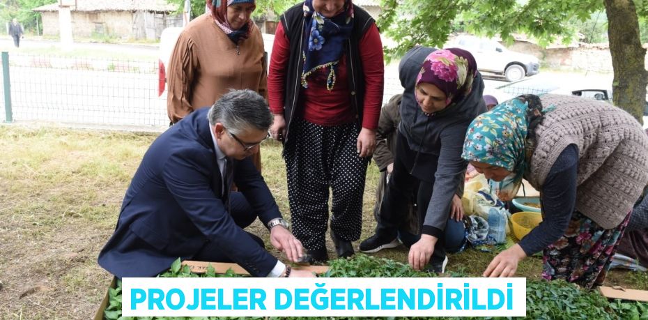 Projeler değerlendirildi