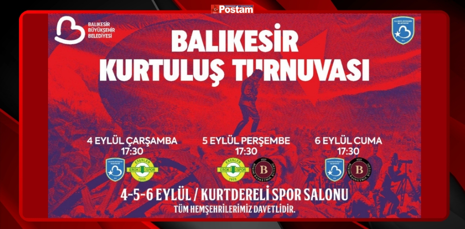 Balıkesir Kurtuluş Turnuvası başlıyor