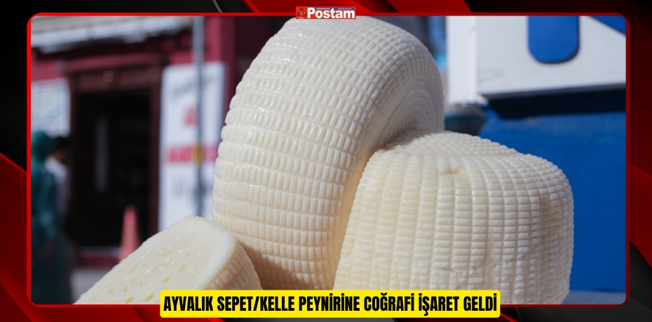 Ayvalık sepet/kelle peynirine coğrafi işaret geldi