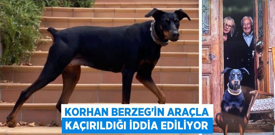 Korhan Berzeg’in araçla kaçırıldığı iddia ediliyor