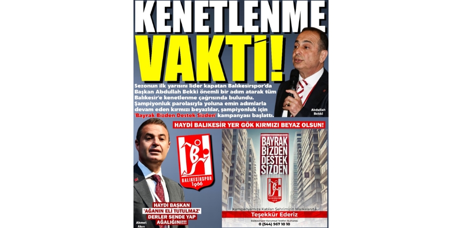 KENETLENME VAKTİ!