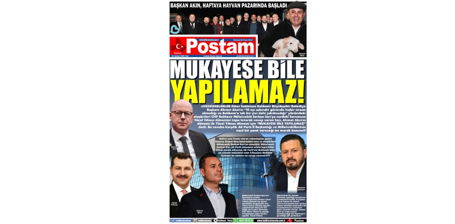 MUKAYESE BİLE YAPILAMAZ!