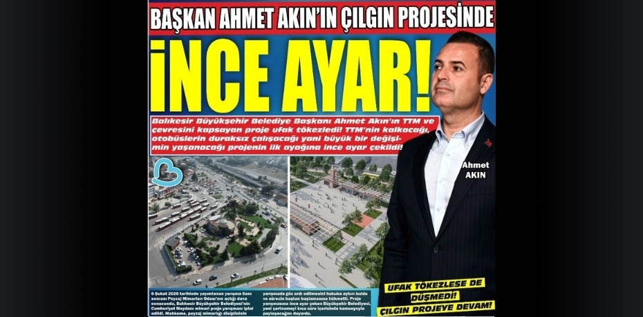 İNCE AYAR!