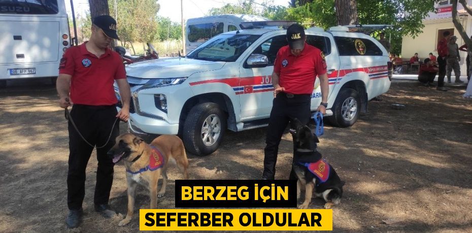 Berzeg için seferber oldular