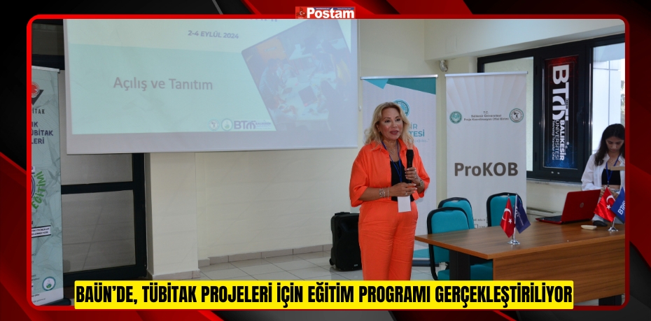 BAÜN’de, TÜBİTAK Projeleri İçin Eğitim Programı Gerçekleştiriliyor