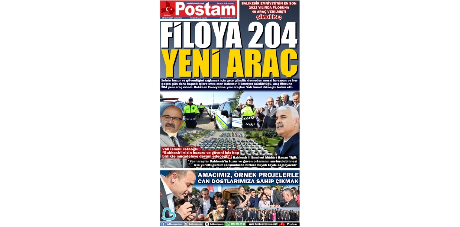 FİLOYA 204 YENİ ARAÇ