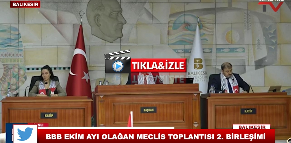 BBB EKİM AYI OLAĞAN MECLİS TOPLANTISI 2. BİRLEŞİMİ 15