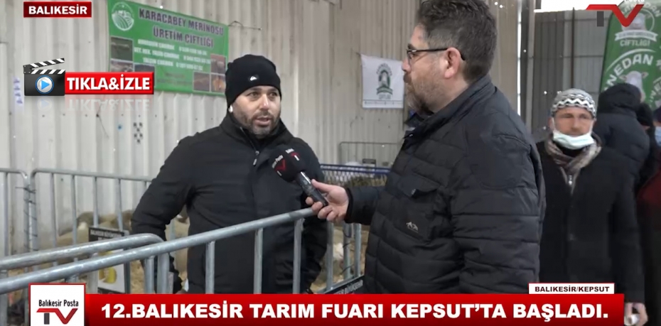 12  BALIKESİR TARIM FUARI KEPSUT'TA BAŞLADI  4