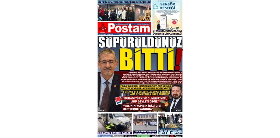 SÜPÜRÜLDÜNÜZ BİTTİ!