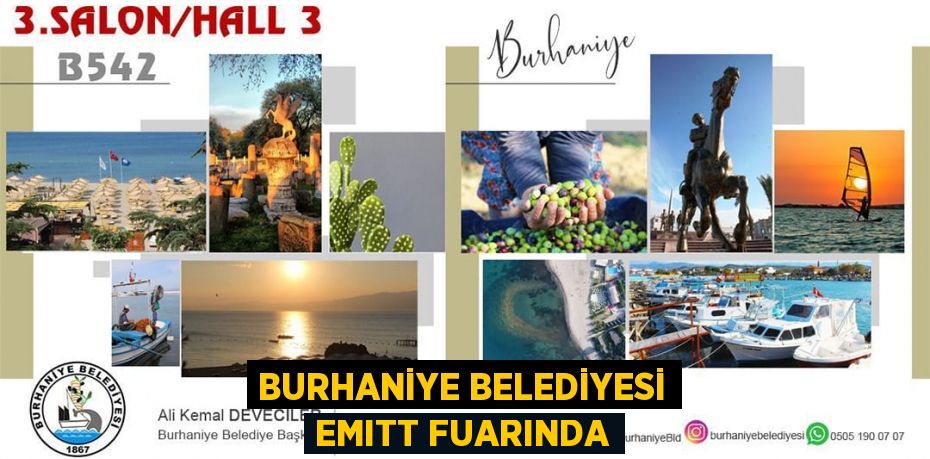 BURHANİYE BELEDİYESİ EMITT FUARINDA