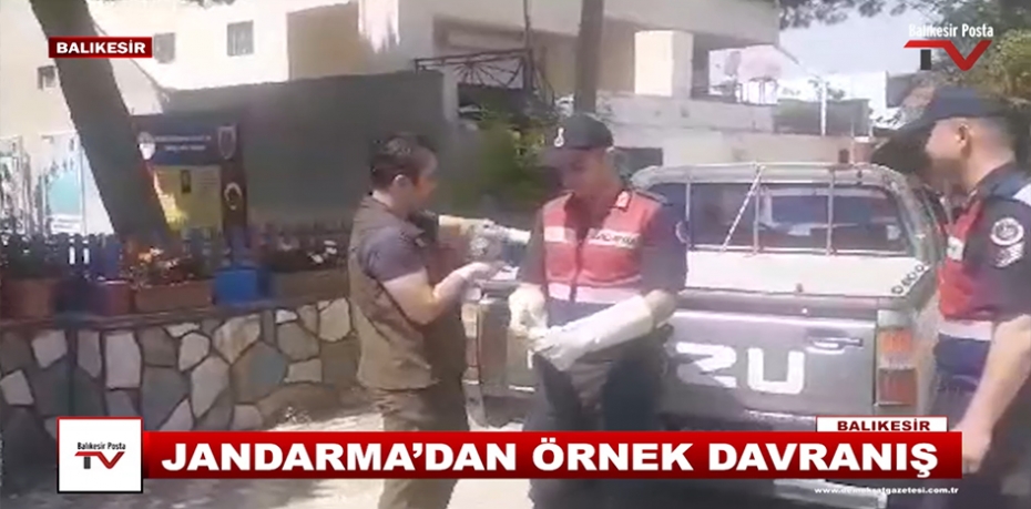 JANDARMA EKİPLERİ TARAFINDAN YARALI HALDE BULUNAN ALACA BAYKUŞ YAVRUSU  DOĞA KORUMA VE MİLLİ PARKLARA TESLİM EDİLDİ