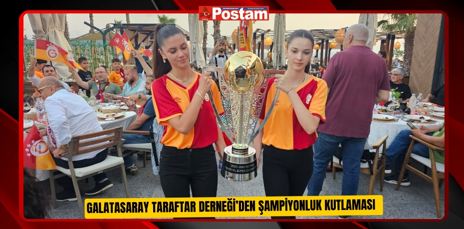 Galatasaray Taraftar Derneği’den şampiyonluk kutlaması  