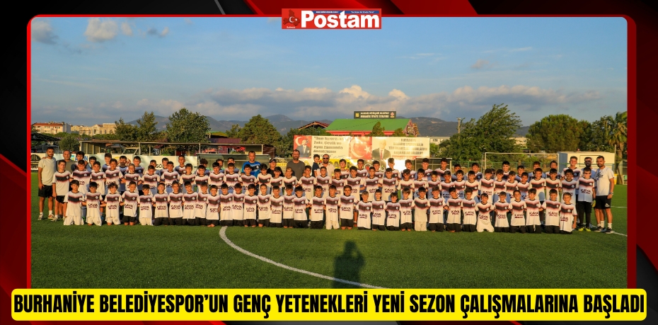 Burhaniye Belediyespor’un genç yetenekleri yeni sezon çalışmalarına başladı  