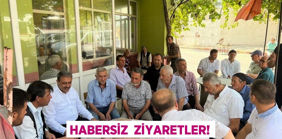 HABERSİZ  ZİYARETLER!